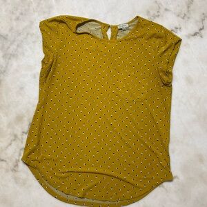 Women's Mustard Yellow Top